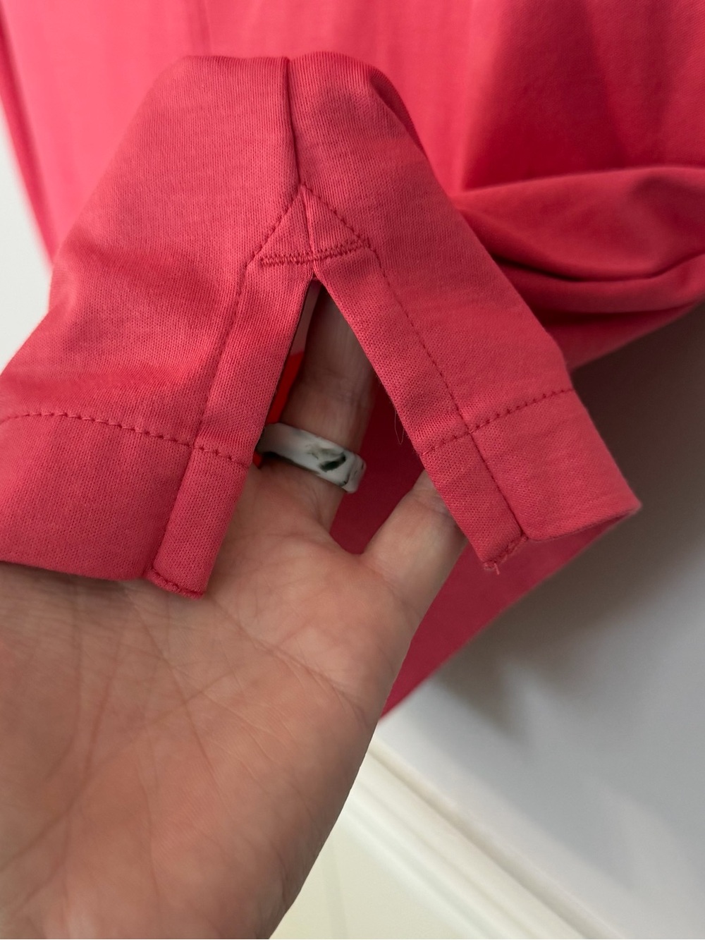 Daniel Cremieux Signature Collection Salmon Short Sleeve Button-Down Shirt M GUC - Picture 3 of 7
